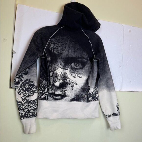Lululemon Scuba Hoodie Special Edition Face Epic Back  Lined Hood Cotton Fleece - Picture 8 of 16